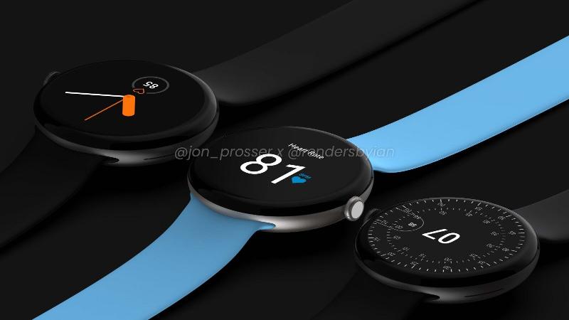 Renders de Google Pixel Watch