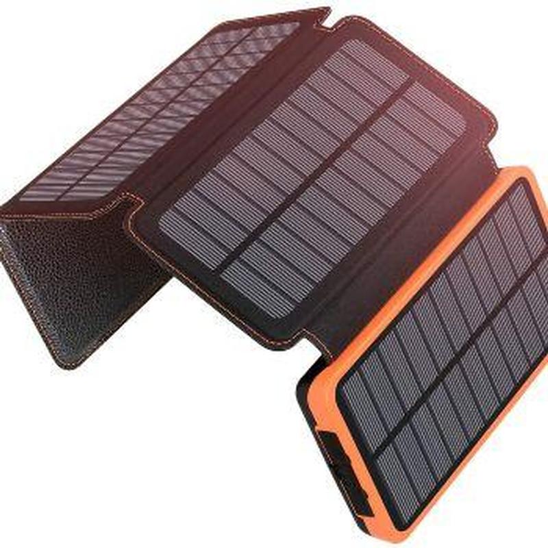 Cargador solar adicional 25.000 mAh