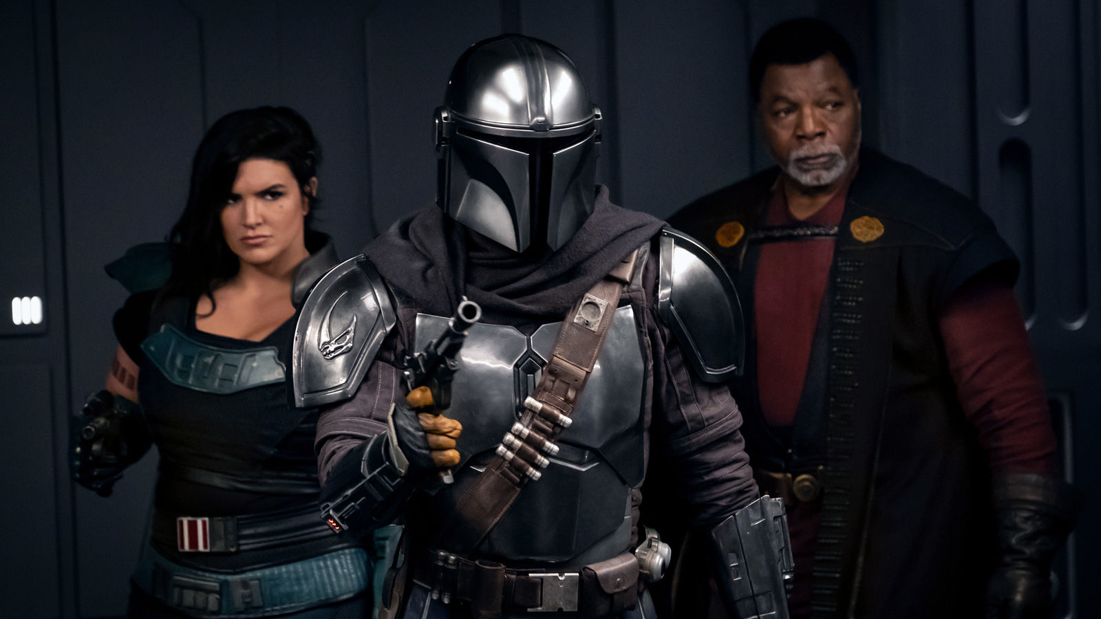 Segunda temporada de Mandalorian Pedro Pascal Gina Carano Carl Weathers