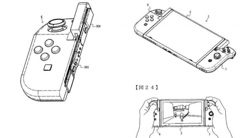 Patente Switch 2 Joy-Con