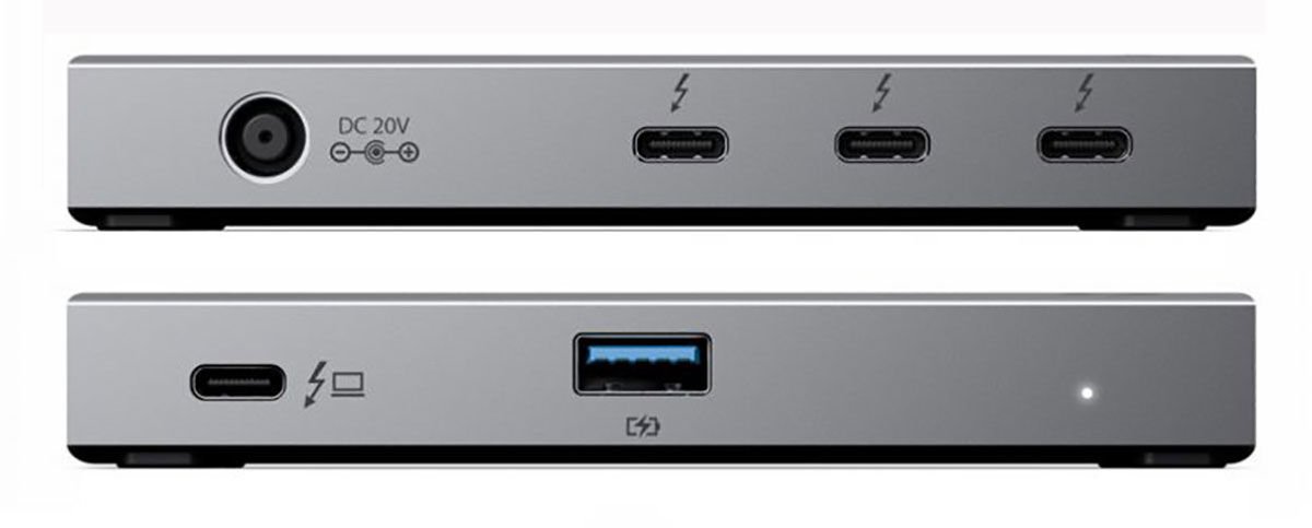 Puertos del concentrador Alogic Thunderbolt 4