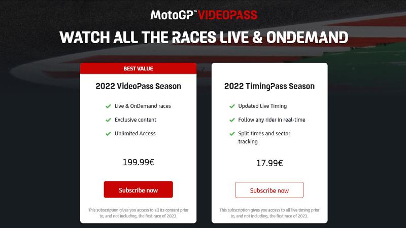 Cómo ver MotoGP en 2022