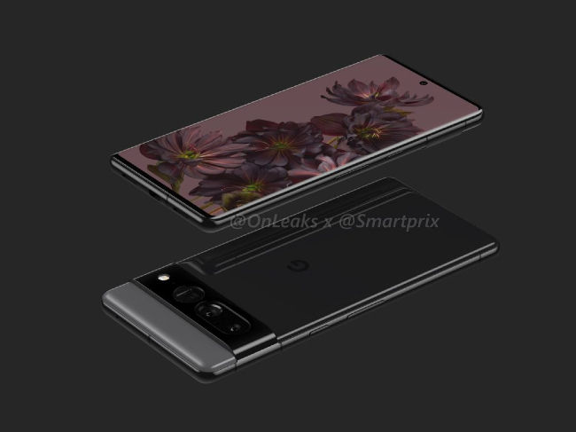 Renders de Google Pixel 7 Pro |  Fuente de la imagen: OnLeaks