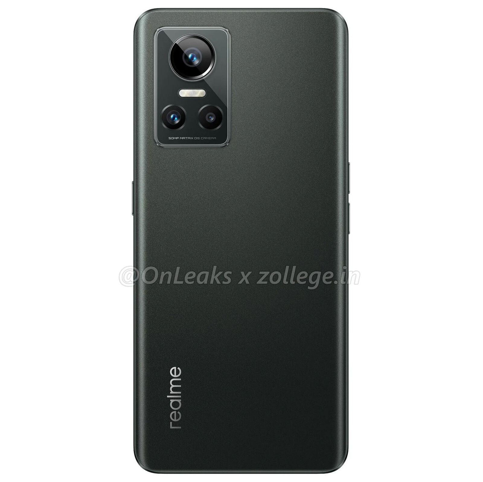 Render filtrado de Realme GT Neo 3 5K |  Fuente: OnLeaks Zollege