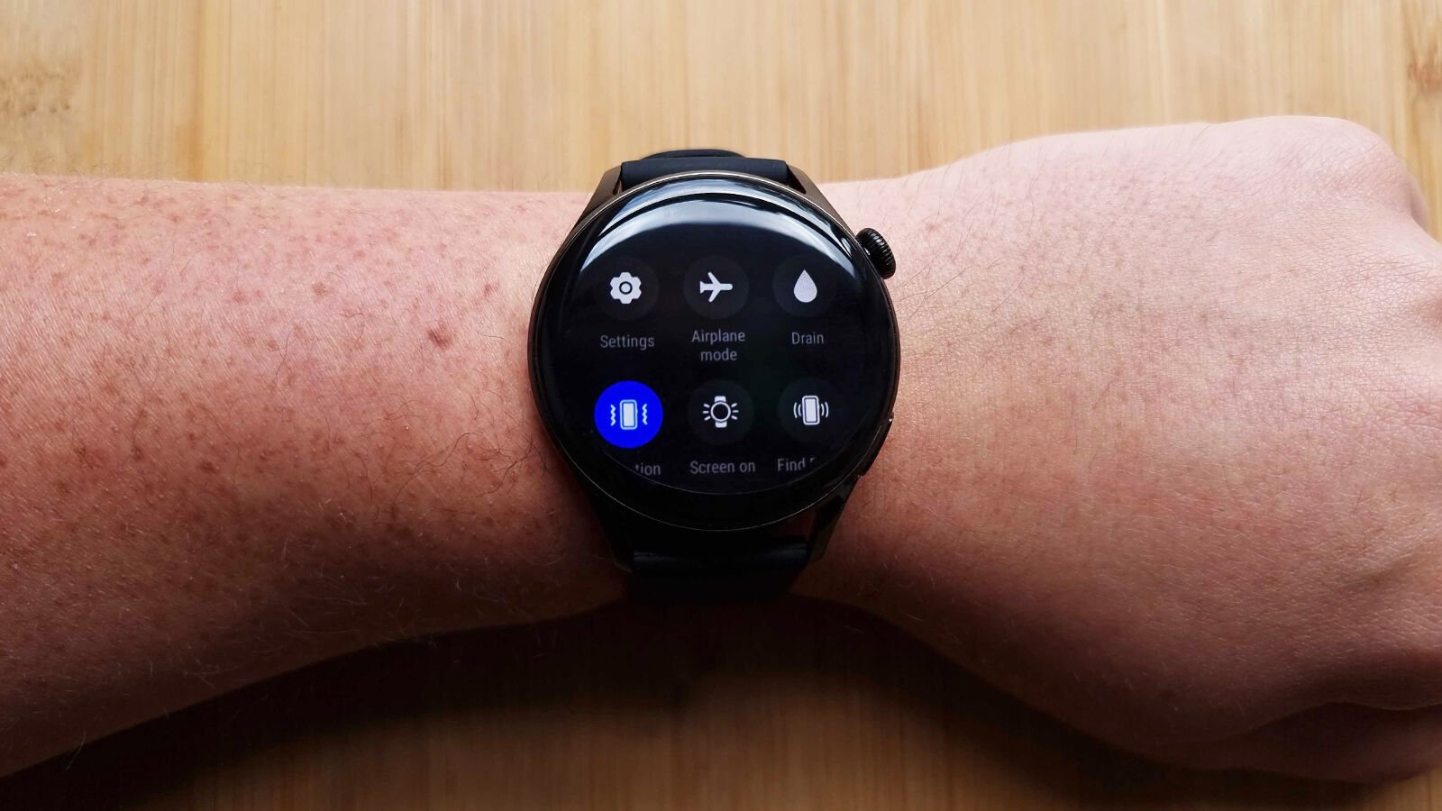 Huawei Watch 3 quick settings