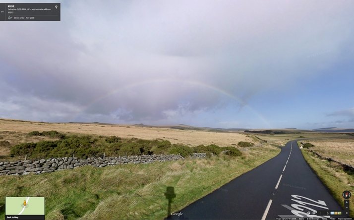 Vistas extrañas de Google Street View