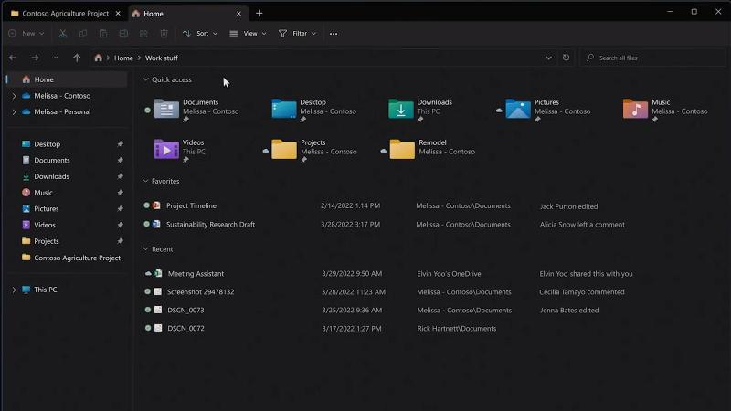 Windows 11 nuevo Explorador de archivos