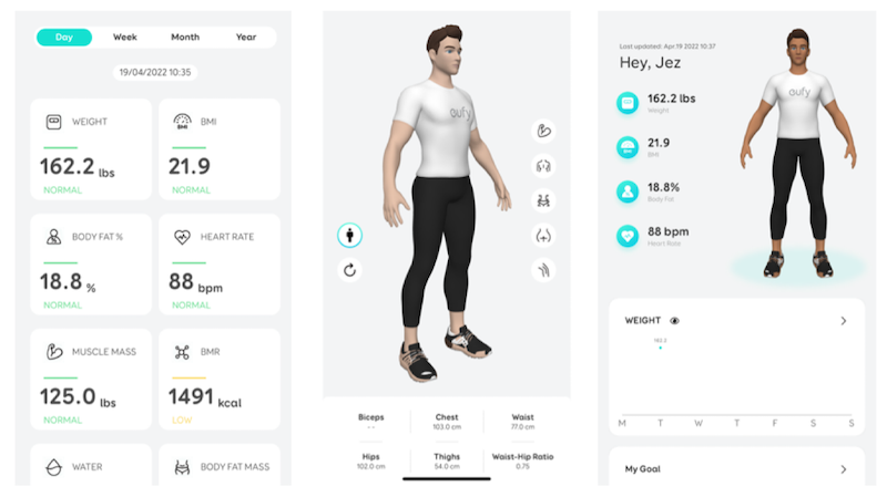 Modelado 3D en la aplicación Eufy