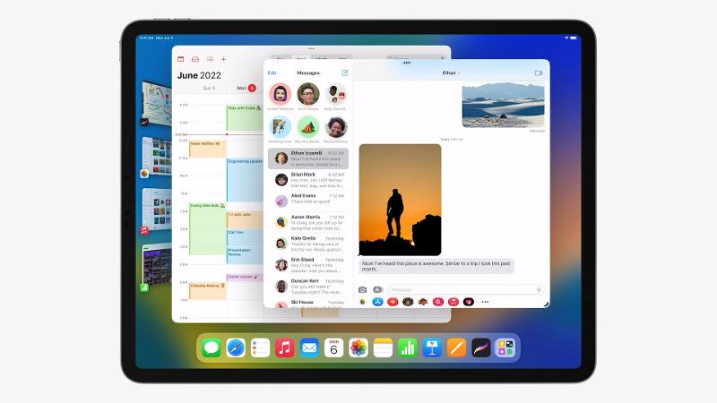 Director de escena de iPadOS 16