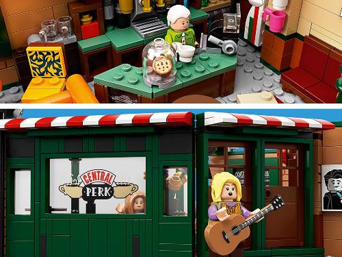 Juego de cafetería Lego Central Perk Friends