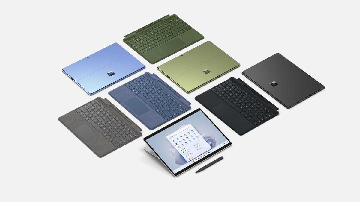 Microsoft Surface Pro 9 - colores