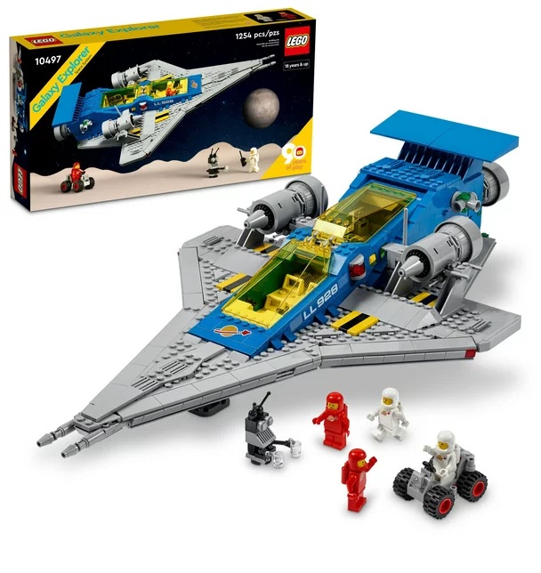 Conjunto de explorador de galaxia de iconos de Lego 