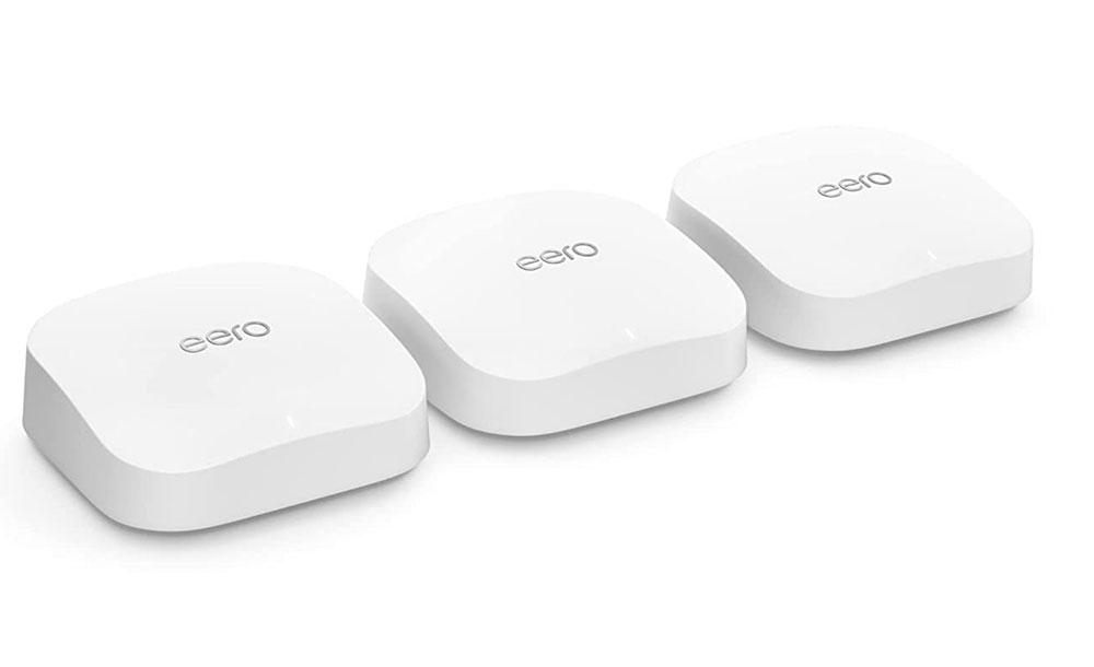 Sistema Wi-Fi de malla Amazon eero Pro 6E (paquete de 3)