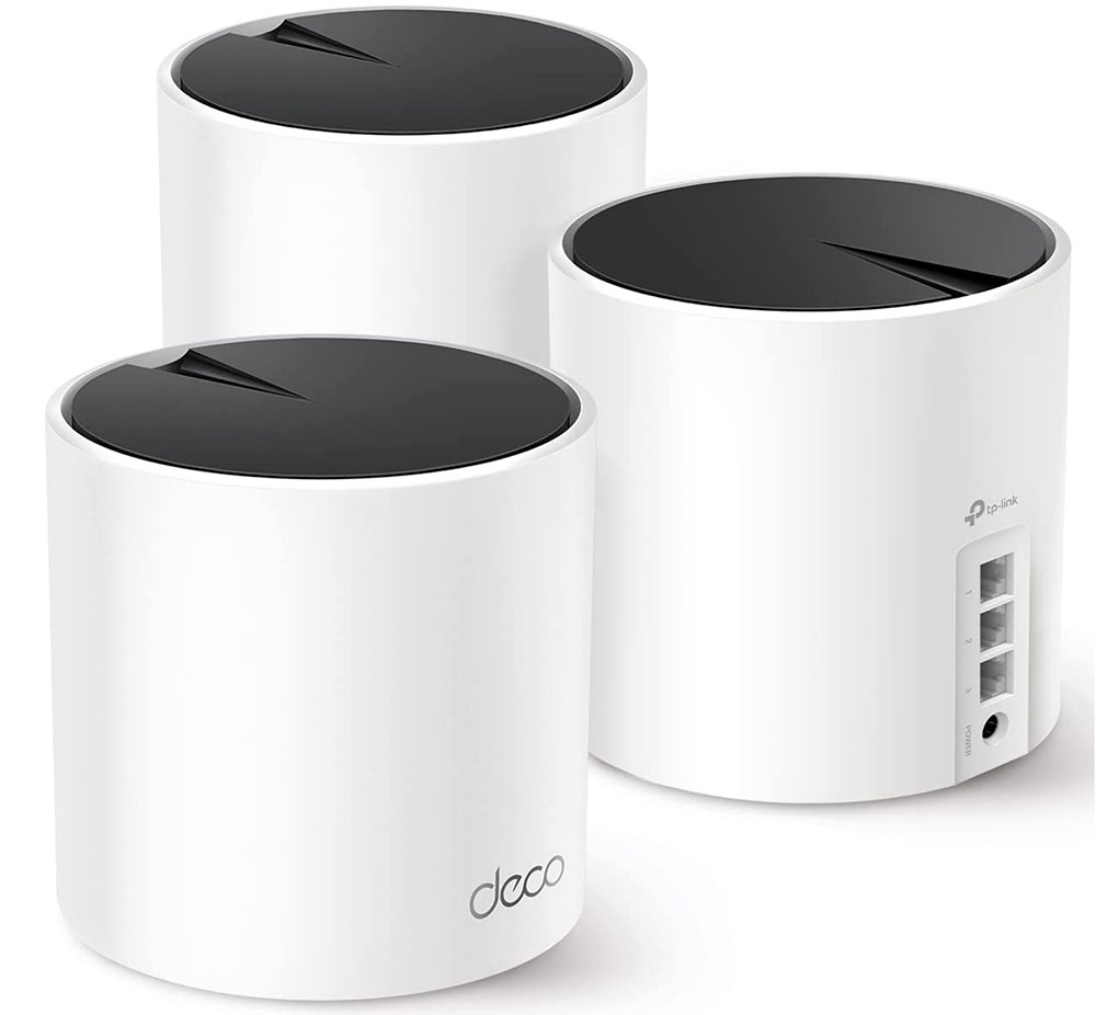 TP-Link Deco AX3000 WiFi 6 Sistema de malla (paquete de 3 Deco X55)