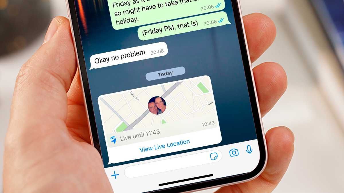 Cómo rastrear la ubicación en vivo en WhatsApp