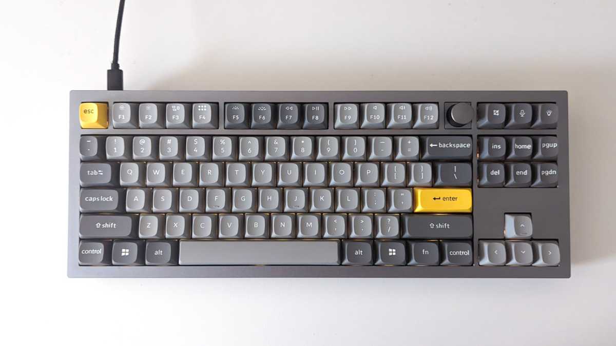 Una foto del Keychron Q3