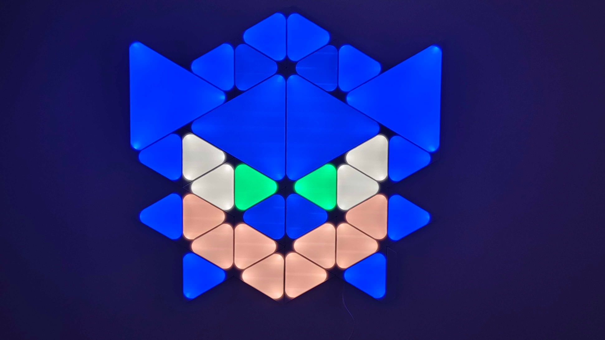 Kit de inicio Nanoleaf Shapes - Edición limitada de Sonic