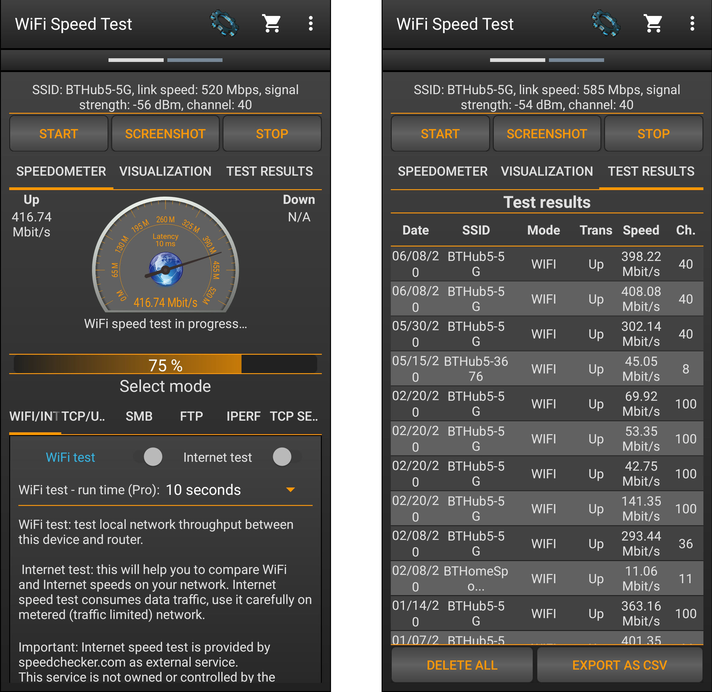 Cómo probar la velocidad de Wi-Fi