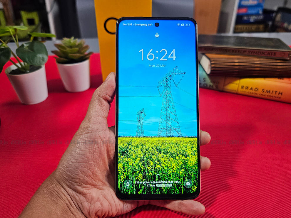 Revisión de Realme C55: pantalla