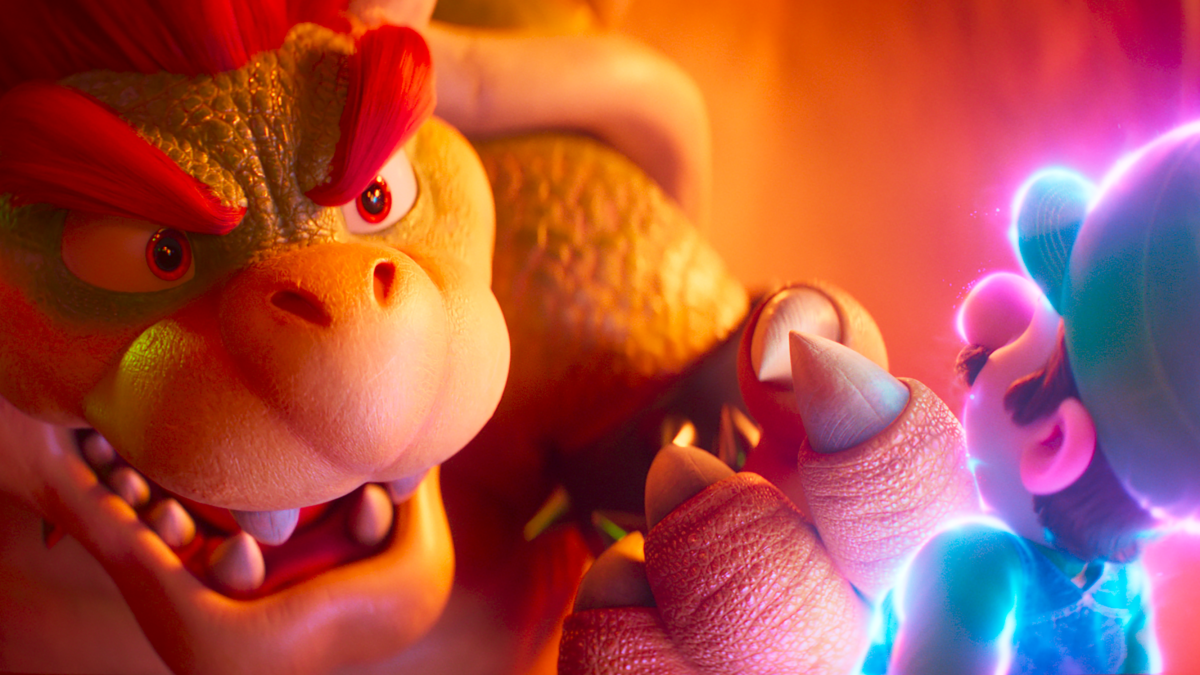 Bowser y Luigi en la película de Mario