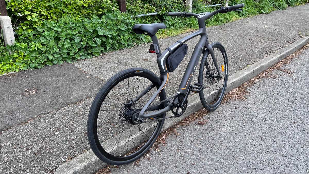 Urtopia Carbon 1 electric bike on road