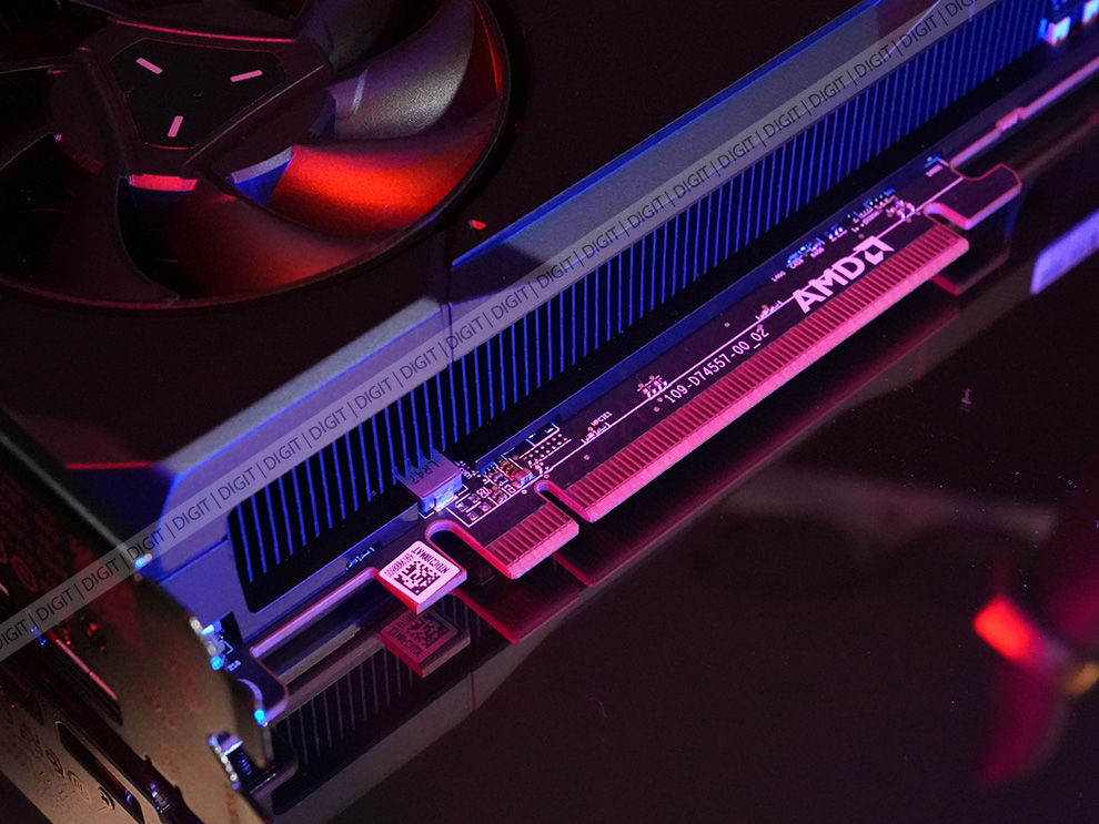 Conectores AMD Radeon RX 7600 PCIe