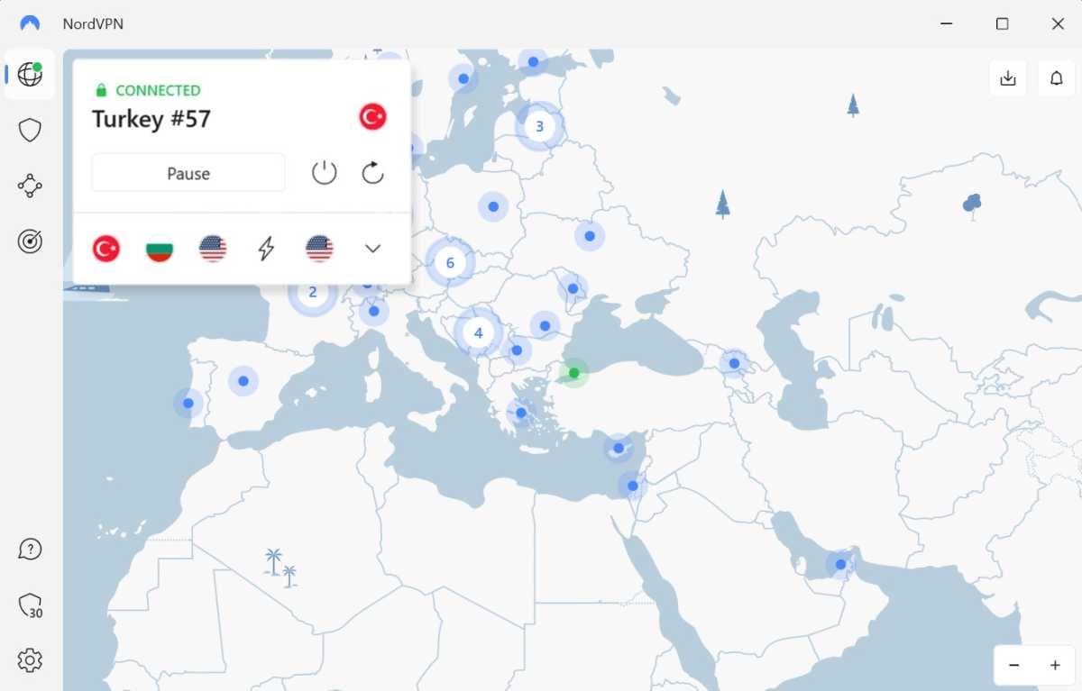 Servidor NordVPN Turquía