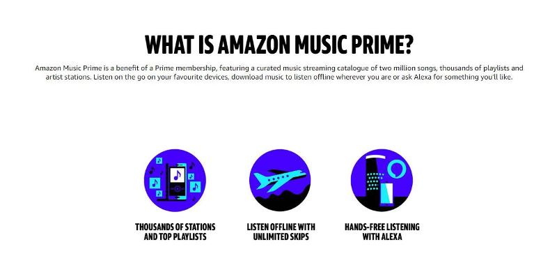 Amazon Música Prime 