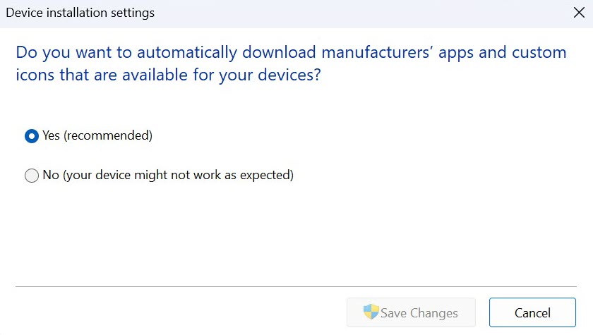 Capturas de pantalla del método de instalación de controladores de Windows 11