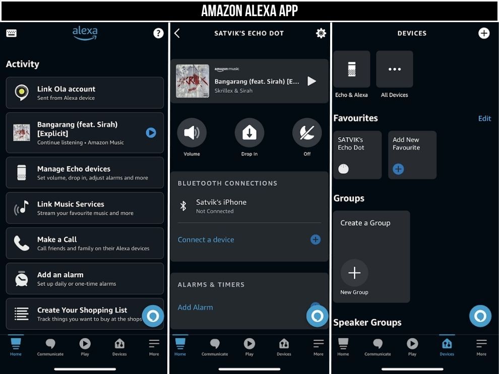 Aplicación Amazon Alexa