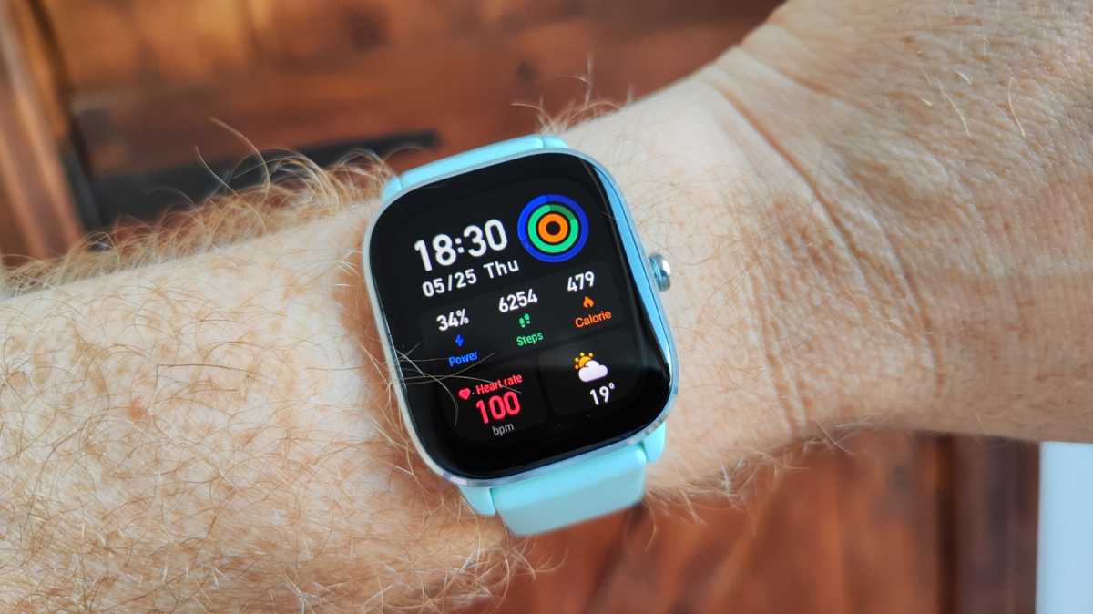 Pantalla de Amazfit GTS 4 Mini