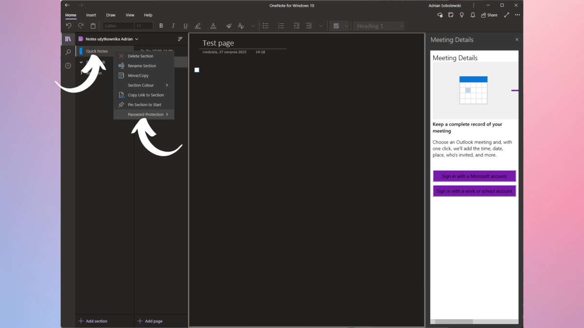 OneNote Windows 11