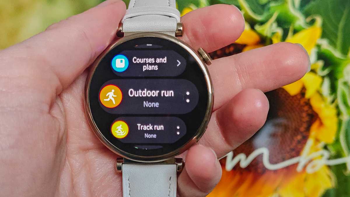 Huawei Watch GT 4 workout courses