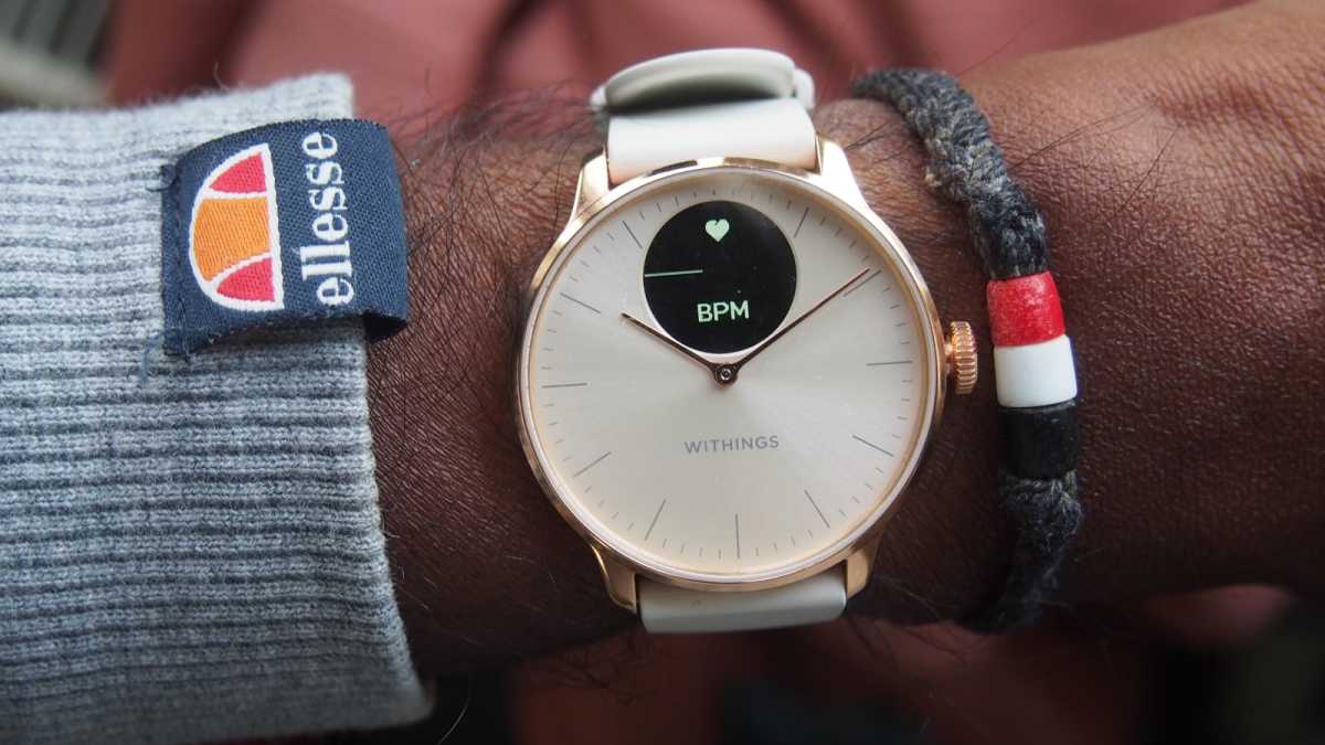 Withings ScanWatch Light heart rate