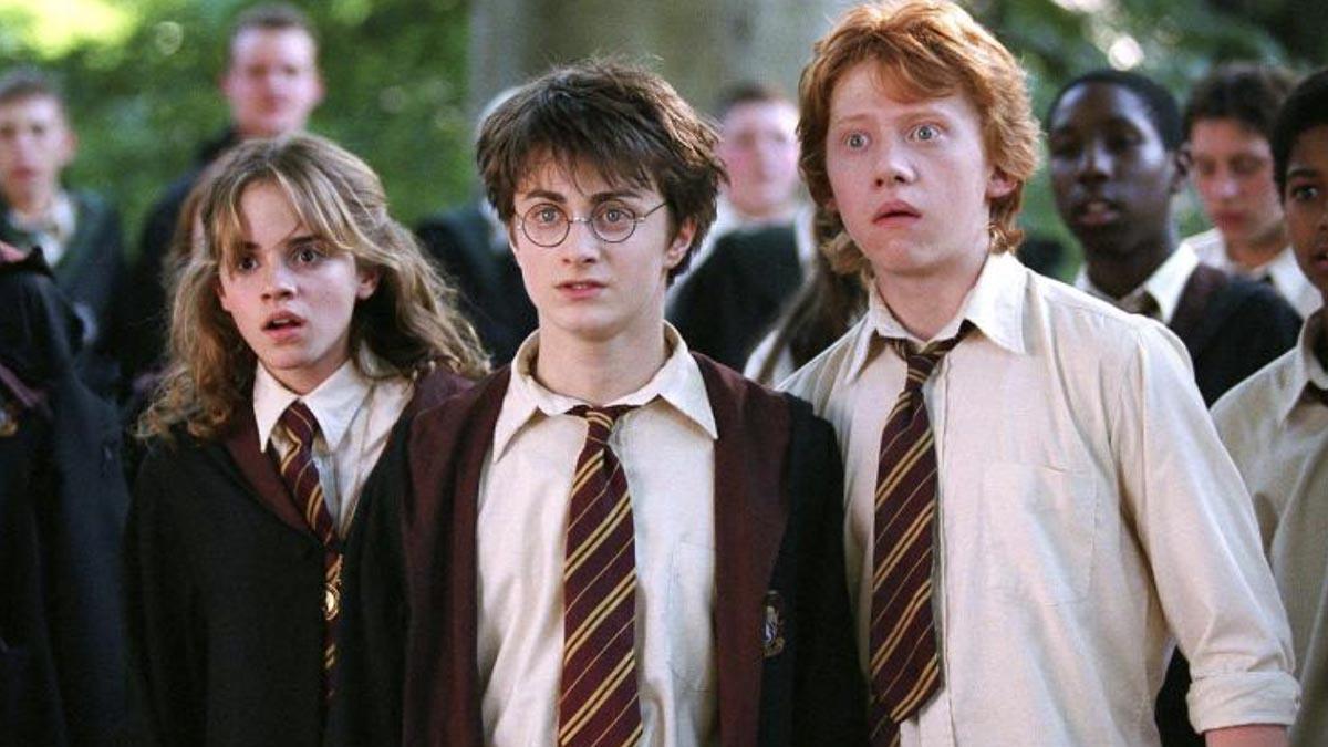 Harry Ron and hermione