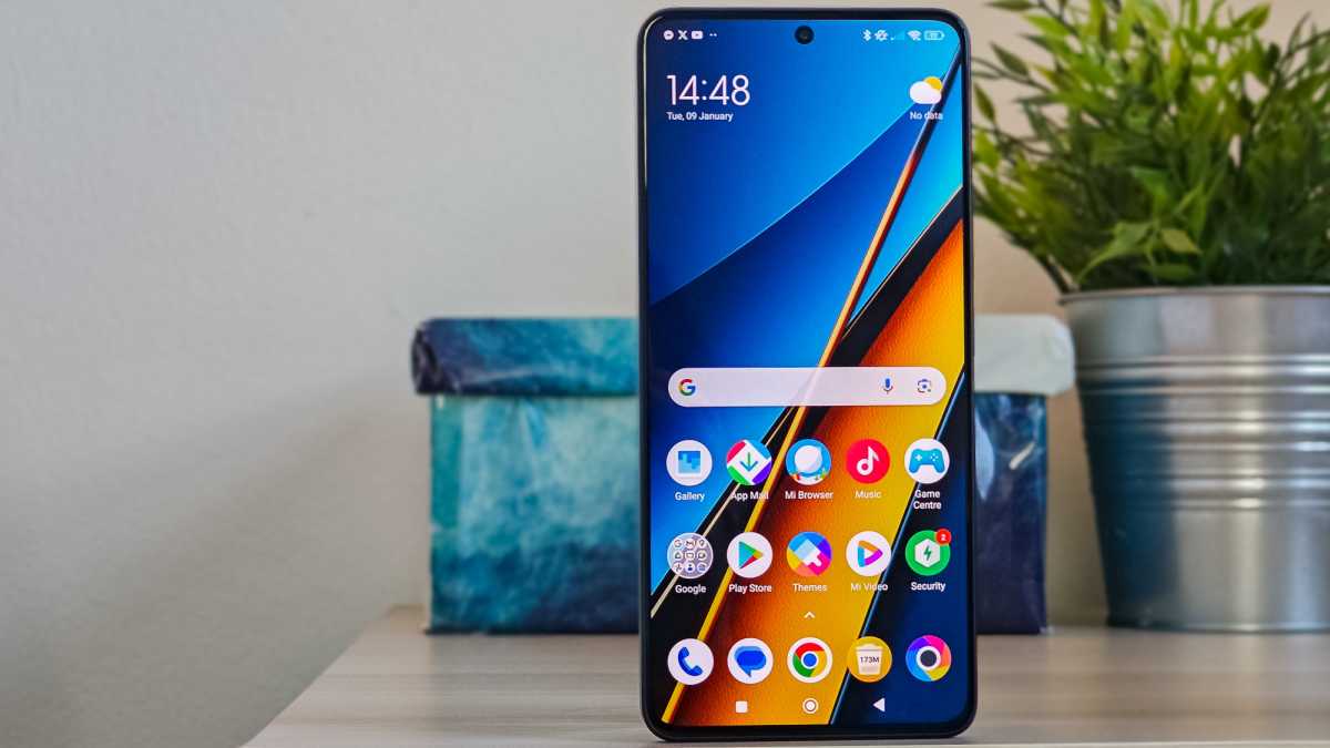 Poco X5 5G front display