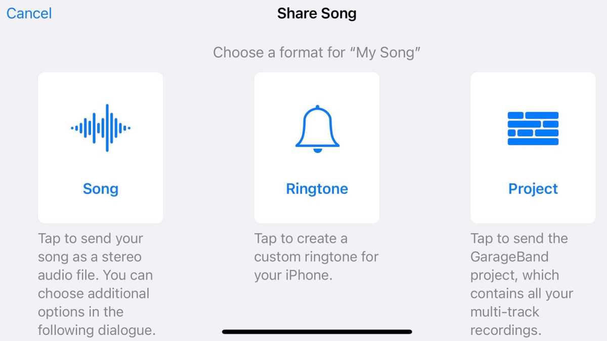 Cómo hacer un tono de llamada para iPhone con GarageBand 13