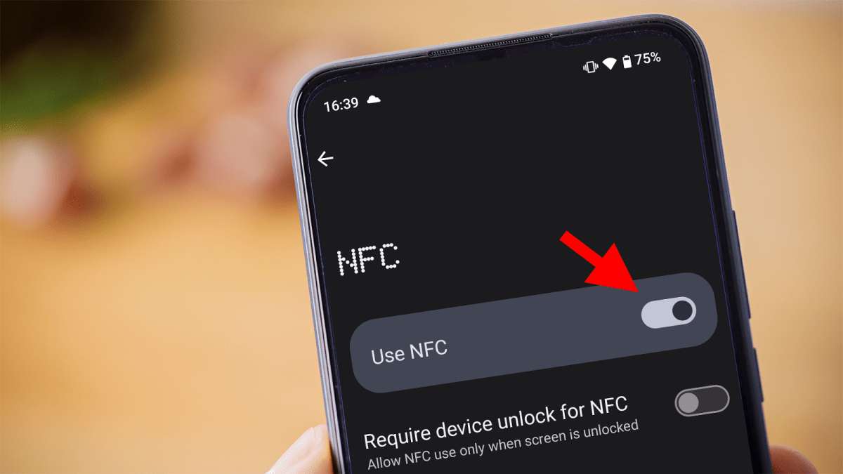 Cómo desactivar NFC en un teléfono Android