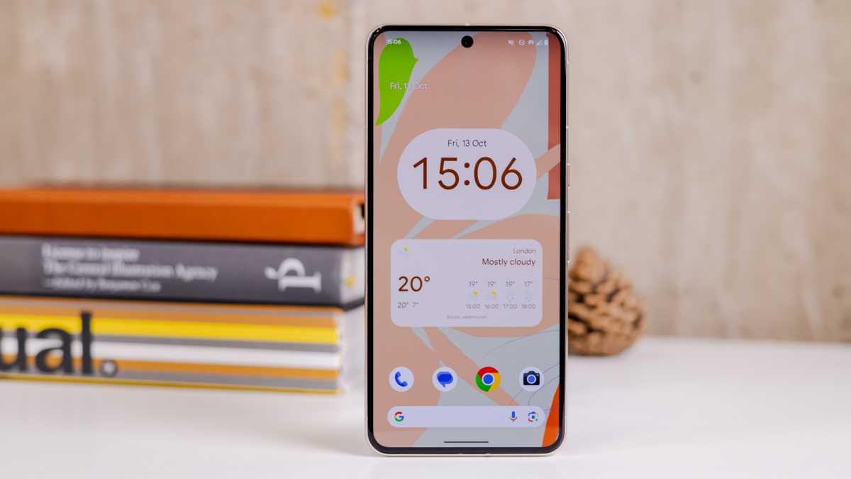 Parte frontal del Google Pixel 8 Pro