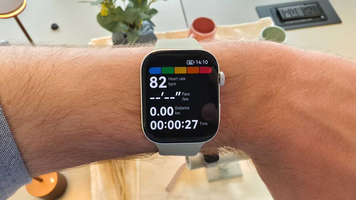 Monitorización de frecuencia cardíaca Huawei Watch Fit 3
