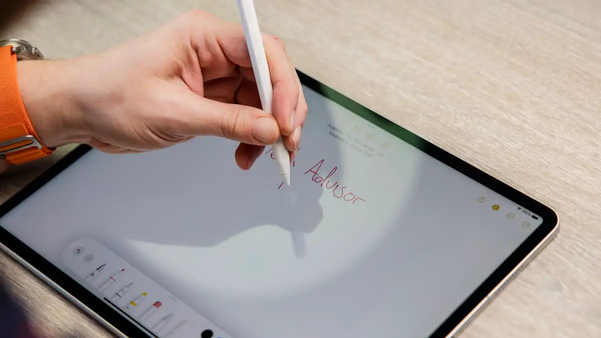 Apple Pencil en el iPad Pro 2022