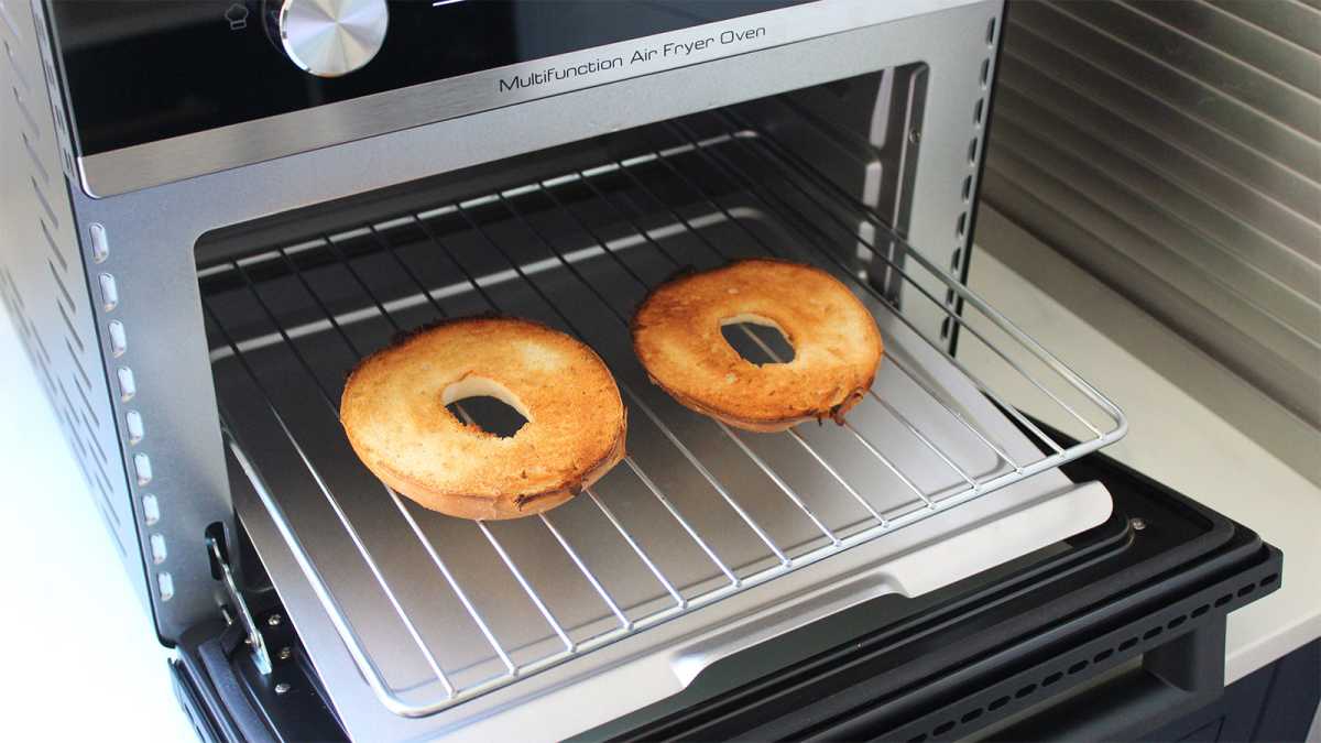 Bagels en Tefal Easy Fry