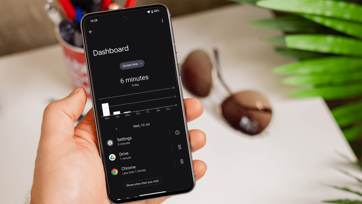 Cómo comprobar el tiempo de pantalla en Android