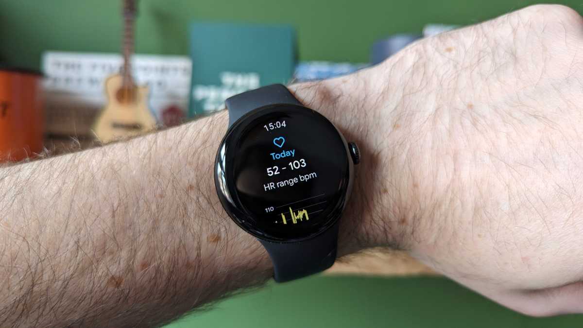 Frecuencia cardíaca del Pixel Watch 2