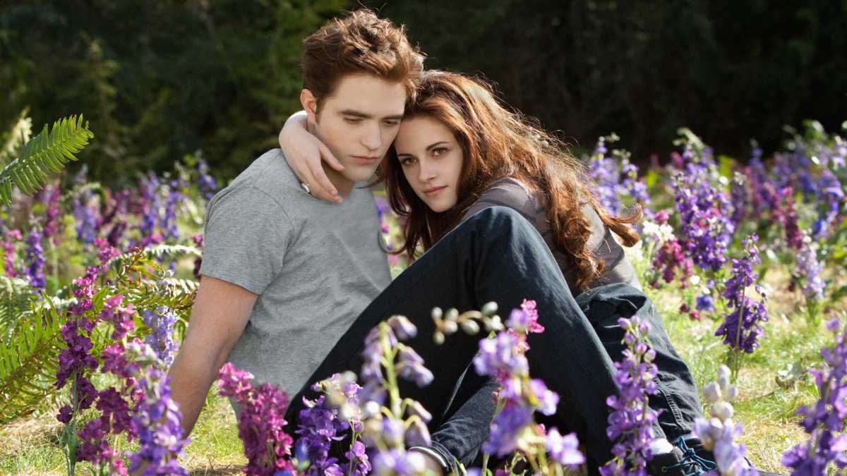 Kristen Stewart y Robert Pattinson en Amanecer Parte 2