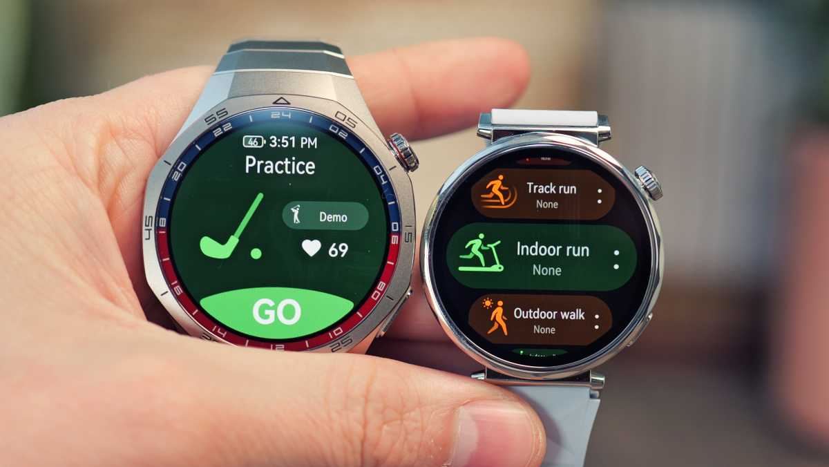 Huawei Watch GT5 frente a GT5 Pro 5