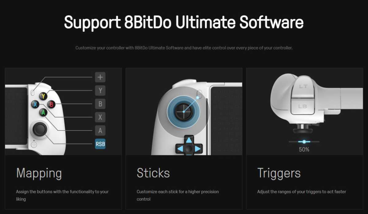 aplicación de programación 8bitdo