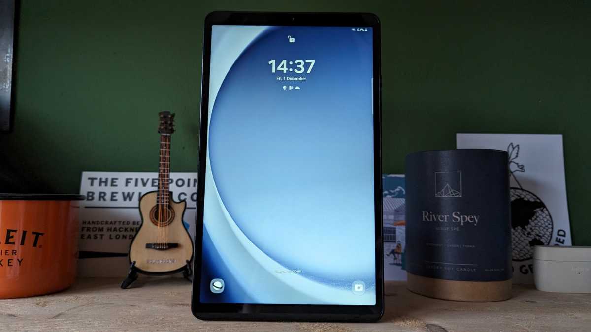 Pantalla de bloqueo del Samsung Galaxy Tab A9