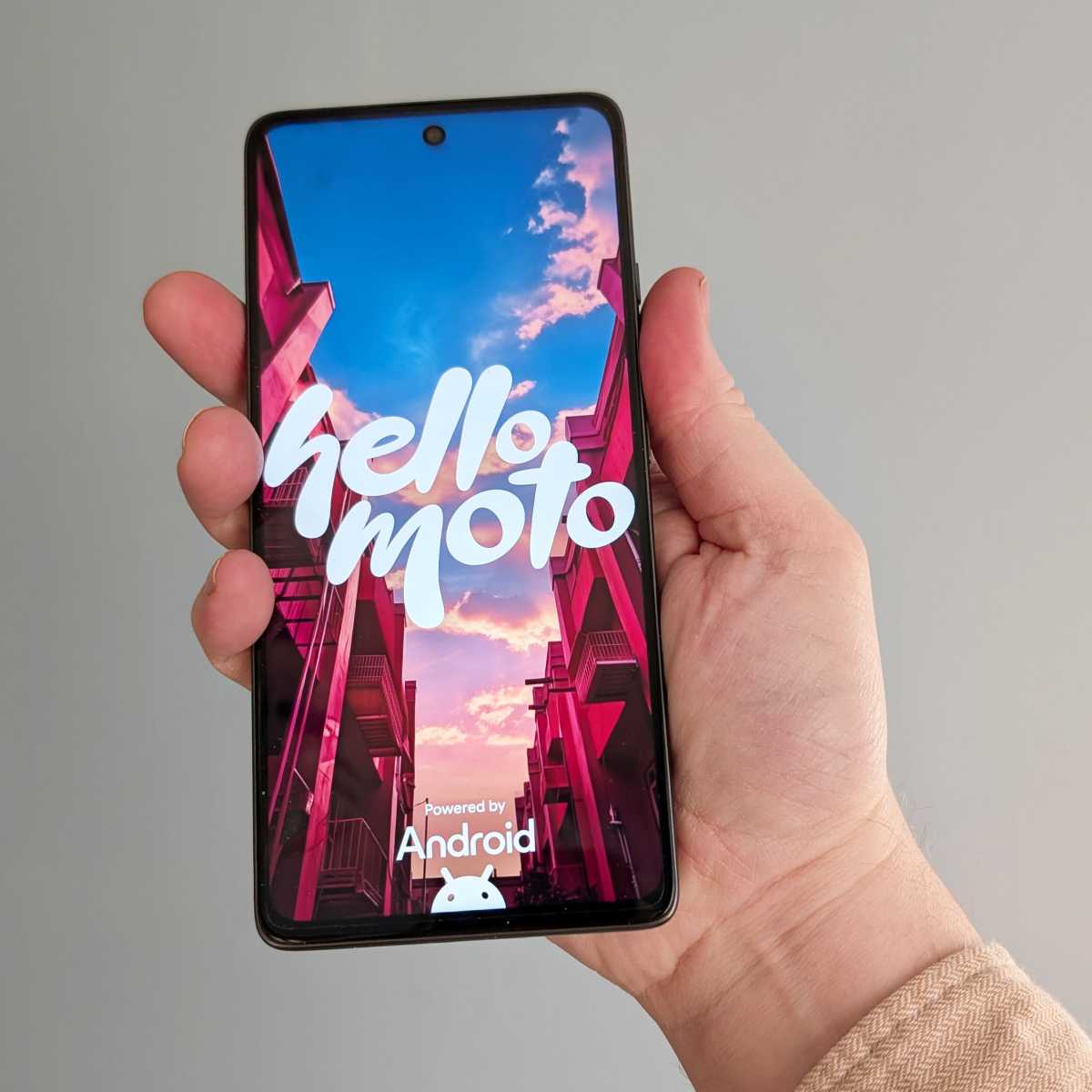 Moto G75 pantalla