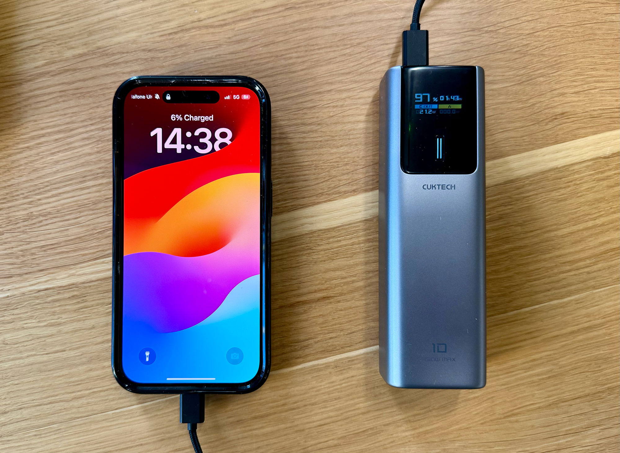 Cuktech 10 Power Bank: el mejor banco de energía de alta capacidad para velocidades de entrada y salida